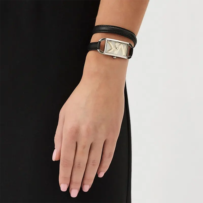 Michael Kors Mini Empire Silver Dial Ladies Watch- MK4722